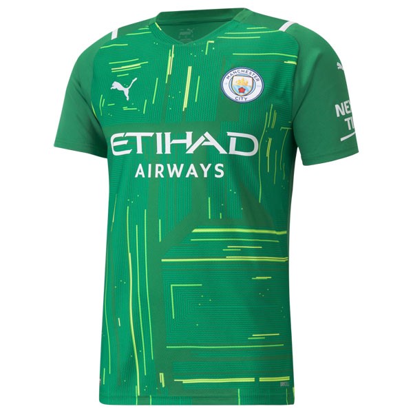 Thailandia Maglia Manchester City Portiere 21/22 Verde